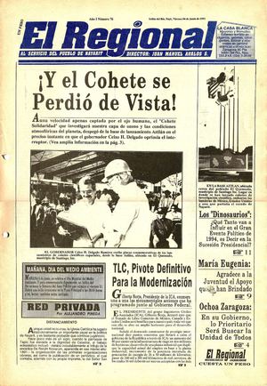 Lanzan cohete espacial Solidaridad desde Nayarit