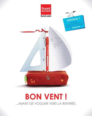 Furet.com - Bon vent ! ... avant de voguer vers la rentrée.