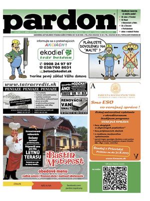 Pardon Topoľčany 23/2015