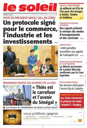 Edition Du 5 Juin 2015