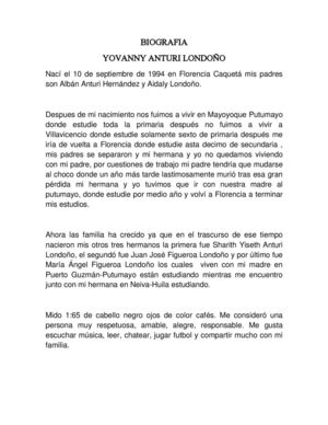 Biografia Yovanny