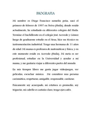 Biografia