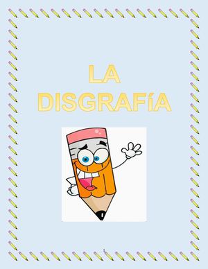 Disgrafia