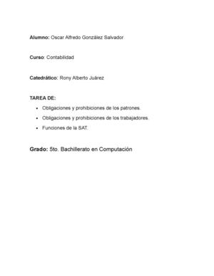 Tarea De Contabilidad