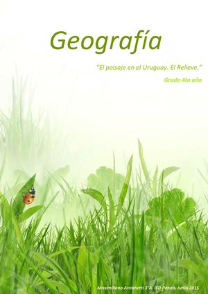 Geografía Calameo (Relieve Uruguay)