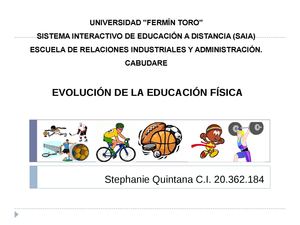 Evaluación de la Educación Física
