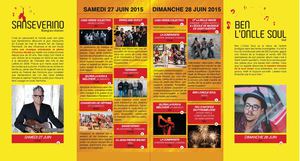 Programme Festival des Horizons 2015