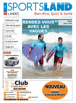 SPORTSLAND N°161 - 8 JUIN 2015 - MDM