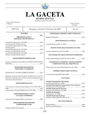 Gaceta 53