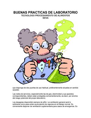 Buenas Practicas De Laboratorio Cartilla