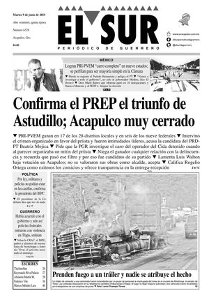 El Sur Martes 09062015