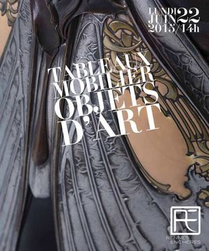 Catalogue Tableaux Anciens Objets D Art Mobilier - Lundi 22 juin 2015 à 14h