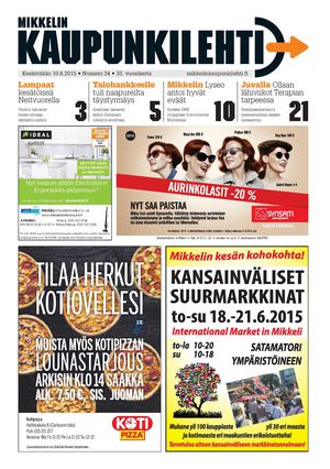 Mikkelin Kaupunkilehti 24/2015