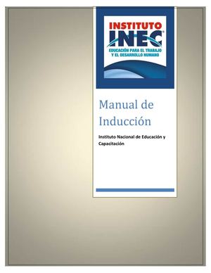 Manual De Inducción