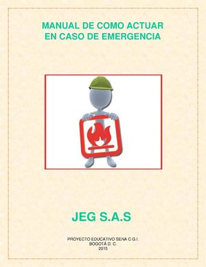 ¿QUE HACER EN CASO DE EMERGENCIA?