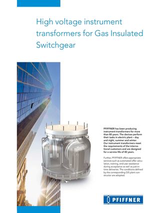 Instruments Transformers For Gis