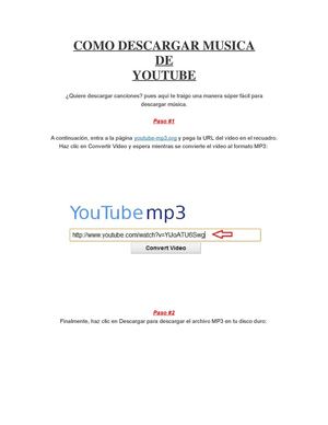 Como Descargar Musica