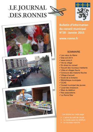 Bulletin du 15/01/2015