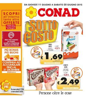 Volantino Conad Catania Dal 11 Al 24 Giugno