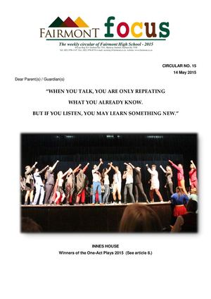 Fairmont Focus.. No 15