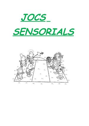 JOCS SENSORIALS