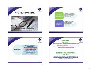 Presentación Ntc Iso 19011 2012