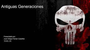 Antiguas Generaciones