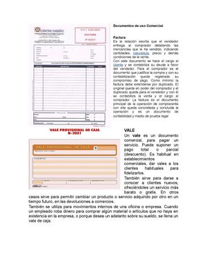Documentos De Uso Comercial