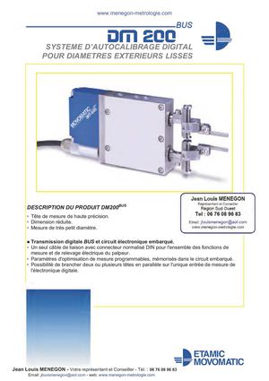 Jk Etamic Movomatic DM200 Flyer M