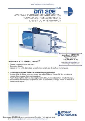 Jk Etamic Movomatic DM205 Flyer M