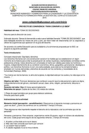 D Curso5 Toma De Decisiones Bachillerato 6,7 Y 8