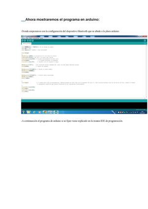 Programación Arduino