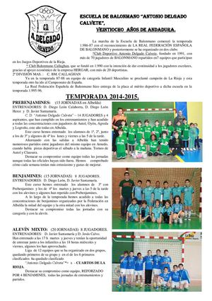 Memoria Club Deportivo 15b Pag1+ Callaghan