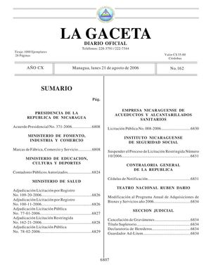 Gaceta 162
