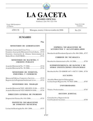 Gaceta 221