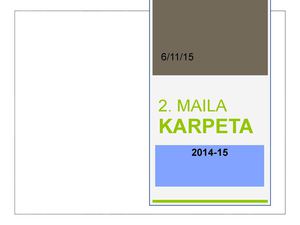 Karpeta 2 Maila 2014 15