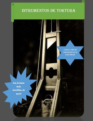 Instrumentos De Tortura