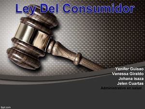Ley del Consumidor
