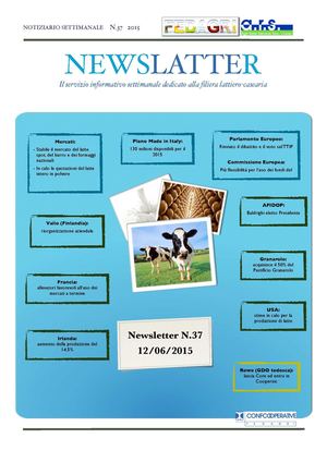 37. NEWSLATTER FEDAGRI N.37 2015