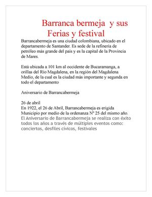 my barrancabermeja