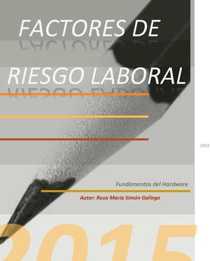 Tema 8 Riesgos laborales