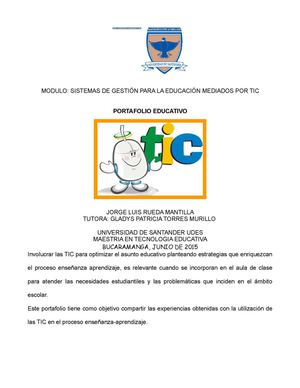 Jorge Luis Rueda Mantilla Portafolio