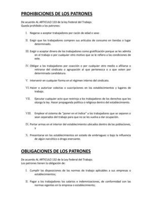 contabilidad Prohibiciones De Los Patrones