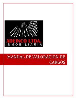 Entregable Salarios Adeinco Ltda