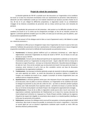 APHP Releve Conclusions 12 Juin 2015 Martin HIRSCH