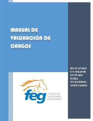 Manual De Valoracion Del Fondo De Empleados Granfondo