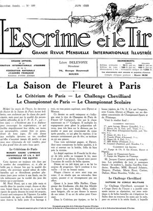 1939 189 Esc Et Tir Juin