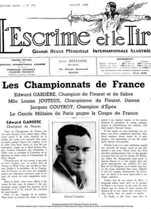 1939 190 Esc Et Tir Juill