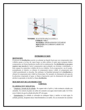 Trabajo De Operaciones Untarias