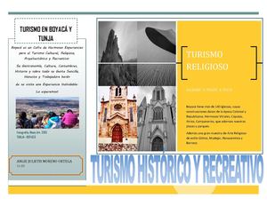 GUÍA TURISTICA BOYACÁ- TUNJA